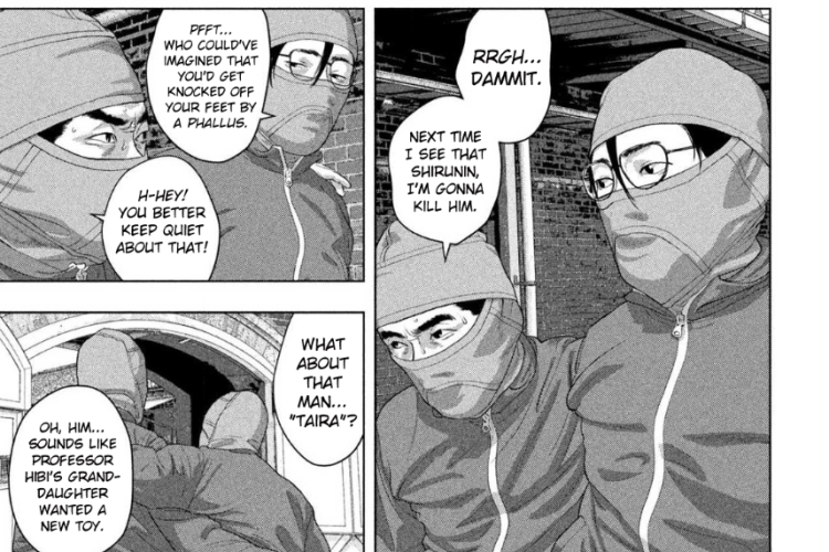漫画「アンダーニンジャ (UNDER NINJA)」152話読書リンク、脱走の準備