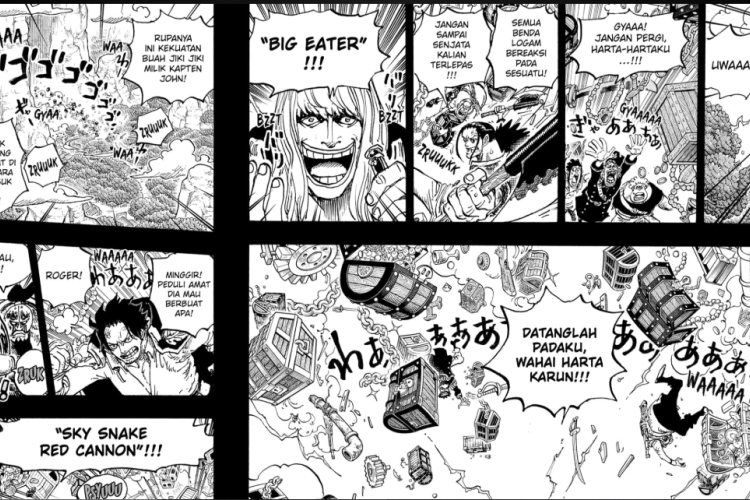 リリース!ONE PIECE「ワンピース」1164話読み方とネタバレ、ゼベックの転換点!