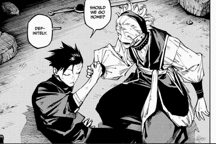 漫画「呪術廻戦：モジュロ - MOJURO」26話 虎杖悠仁 呪いの気を滅ぼす