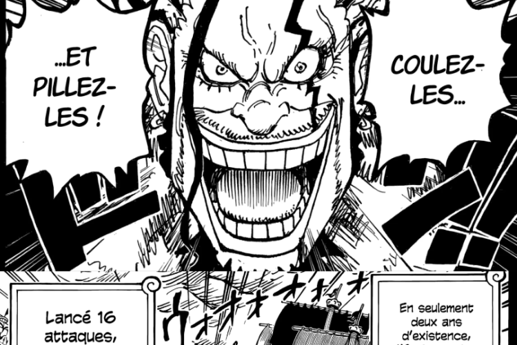 漫画ワンピース ONE PIECE 第1158話ネタバレ【日本語版】ロック・D・ゼベックの抵抗