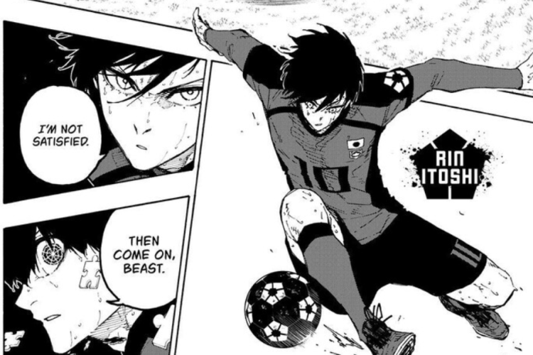 漫画【ブルーロック (Blue Lock)】326話読み方とネタバレ、イトシの必殺キック