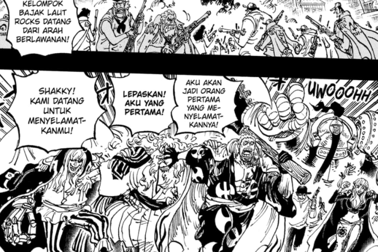マンガ ONE PIECE「ワンピース」第1163話RAW版・読む方法、戦いはますます恐ろしくなる