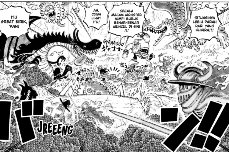 マンガ「ワンピース (ONE PIECE)」1173話RAW版・ネタバレ、ミホーク、クザンを倒す準備はできている