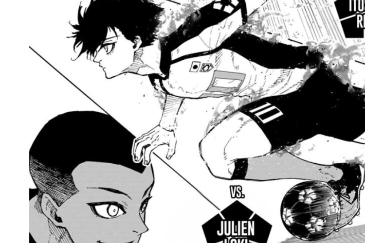 漫画 BLUE LOCK「ブルーロック」334話RAW版・ネタバレ、イサギの必殺キック！