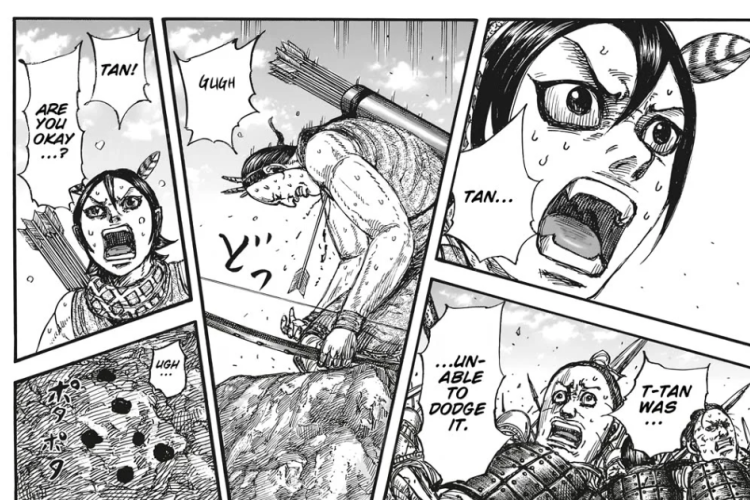 マンガ KINGDOM「キングダム」865話日本語版&読む方法、死は傷をもたらす