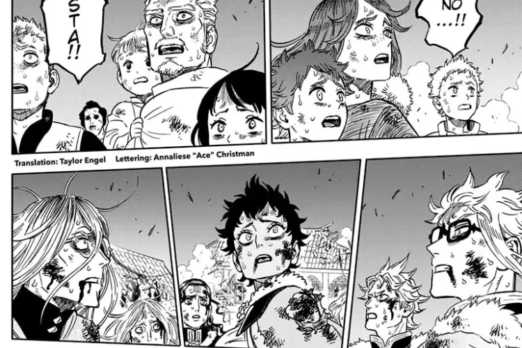 漫画ブラッククローバー第382話RAW版・読む方法、戦いはますます激しさを増す