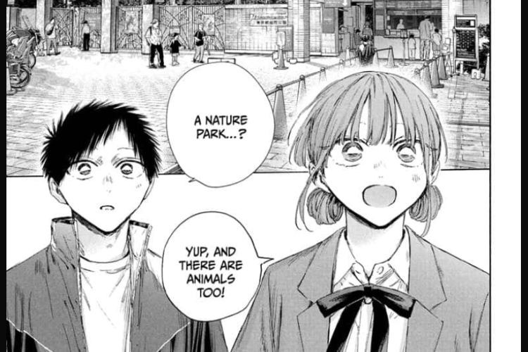マンガ「BLUE BOX - アオのハコ」218話RAW版・ネタバレ、ネイチャーパークへの訪問