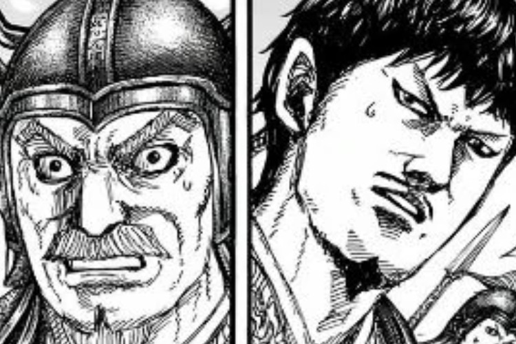 更新漫画『キングダム』第853話王孫軍が再び柴将軍軍と対峙する