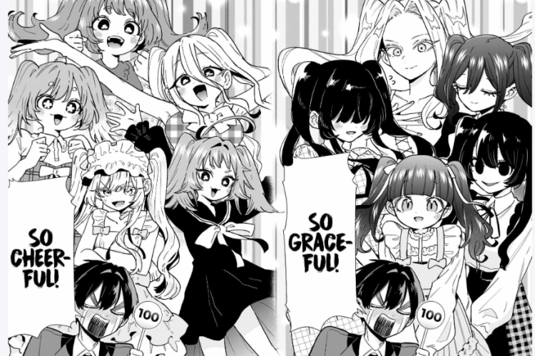君のことが大大大大大好きな100人の彼女 第225話RAW版・読む方法、激化する競争