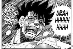 漫画 HAJIME NO IPPO「はじめの一歩」第1503話ネタバレ、拳闘がリングで熱く激化する